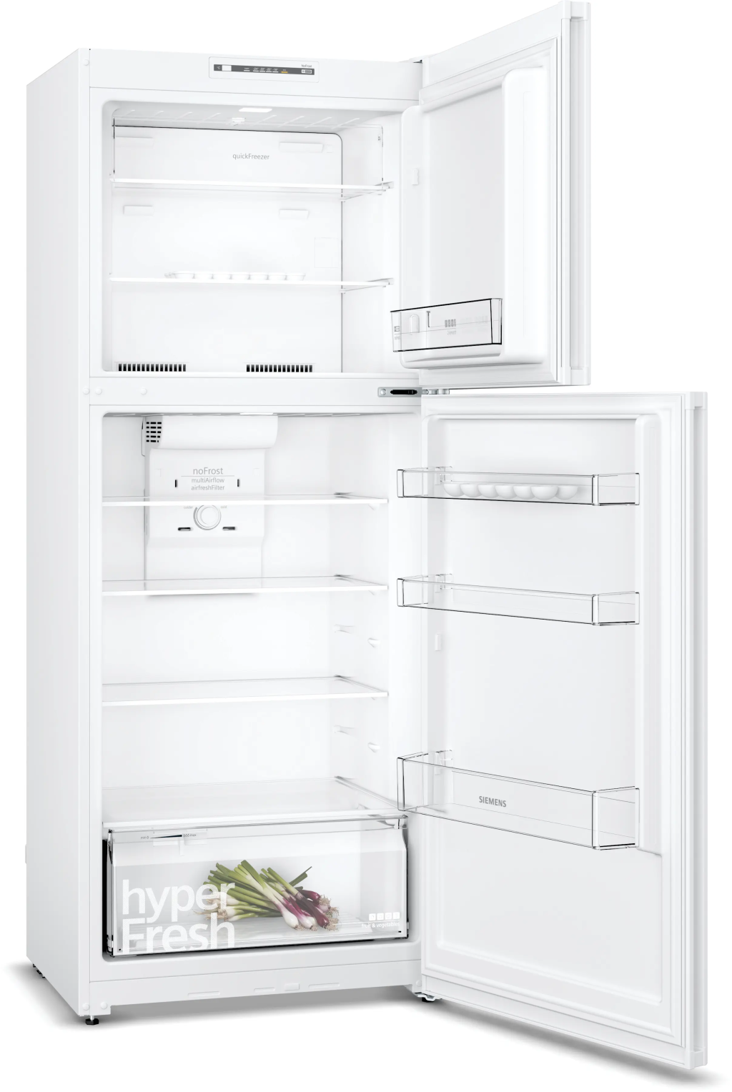 iQ100 Üstten Donduruculu Buzdolabı 178 x 70 cm Beyaz, Total noFrost