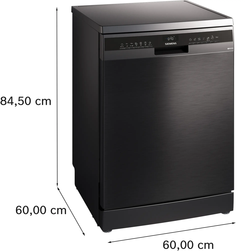 iQ300 Solo Bulaşık Makinesi 60 cm darkSteel Line