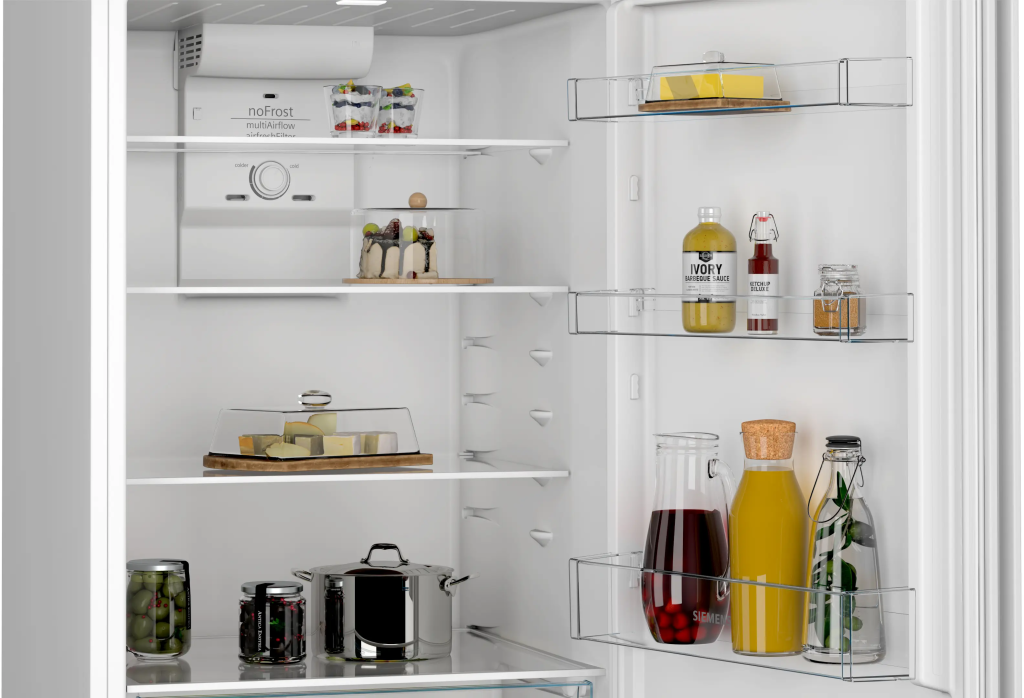 iQ300 Üstten Donduruculu Buzdolabı 186 x 70 cm Beyaz, Total noFrost