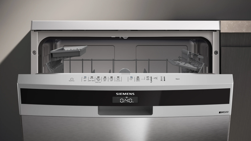 iQ500 Solo Bulaşık Makinesi 60 cm Kolay Temizlenebilir Inox