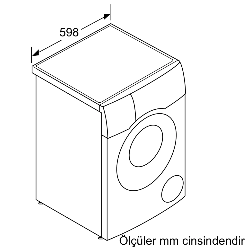 iQ700 Kurutmalı Çamaşır Makinesi 10.5/6 kg maks. 1400 dev./dak.