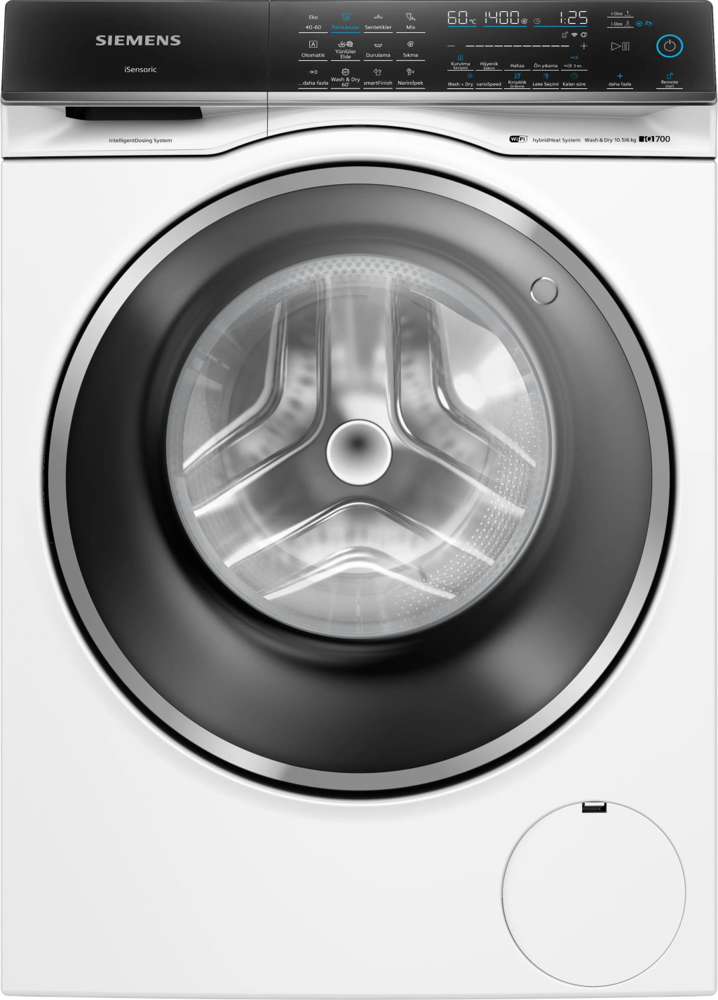 iQ700 Kurutmalı Çamaşır Makinesi 10.5/6 kg maks. 1400 dev./dak.